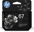 67 Ink Cartridge | Works with DeskJet 1255, 2700, 4100 and Envy 6000, 6400 Series, Eligible for Instant Ink, 3YM56AN Packaging May Vary