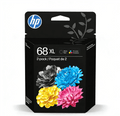 68XL 68 Ink Cartridges Compatible for HP 68 68e Ink Cartridges Black&Tri-Color High Yield | Works for Envy 6155e 6152e 6555e 6552e 6558e (2Pack )